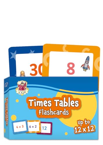 Times Tables Flashcards: perfect for learning the 1 to 12 times tables (CGP KS1 Activity Books and Cards) von Coordination Group Publications Ltd (CGP)